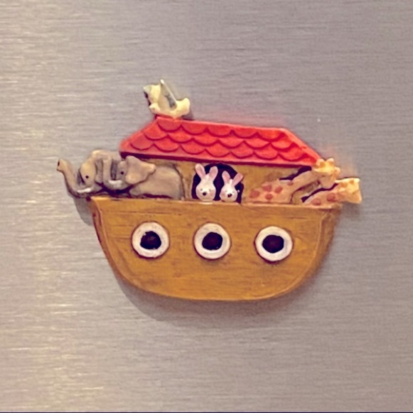 Lot/4 Noah’s Ark Magnets - Picture 6 of 7